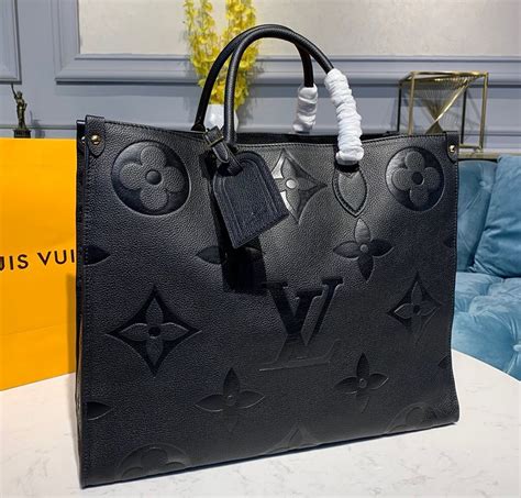 louis vuitton black medium bag